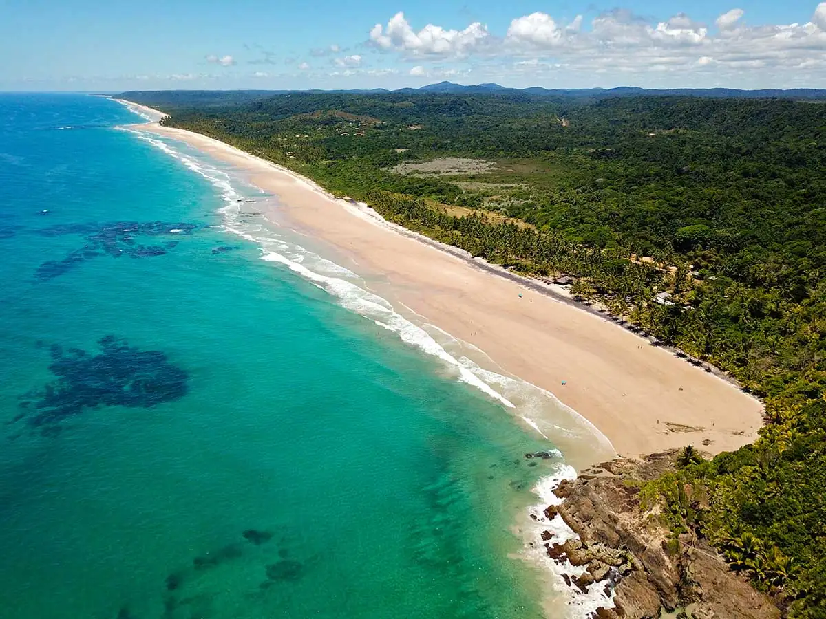 Praia em Itacaré, Bahia