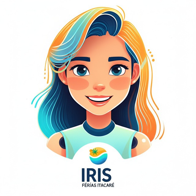 Íris Agente de IA própria logo
