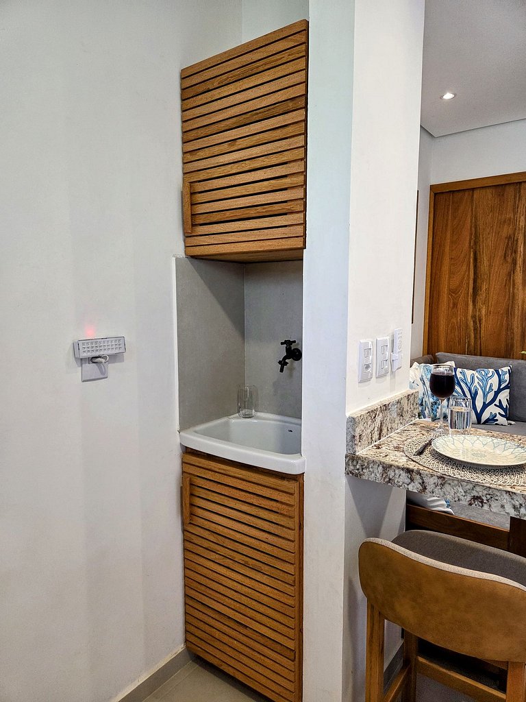 Studio Pontal: acesso às praias e ao centrinho