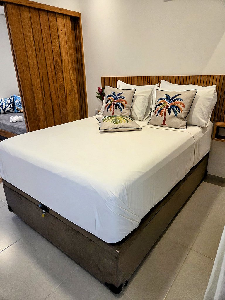 Studio Pontal: acesso às praias e ao centrinho