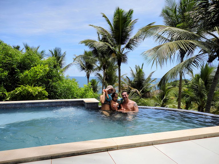 Itacaré Paradise: casa c/4 suítes, piscina e praia