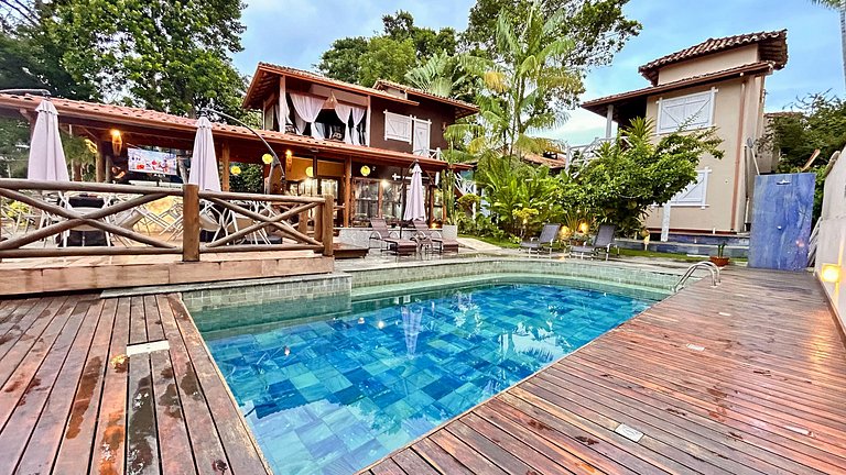 Blue Ocean Suite para 4: Piscina, Café na Praia da Concha