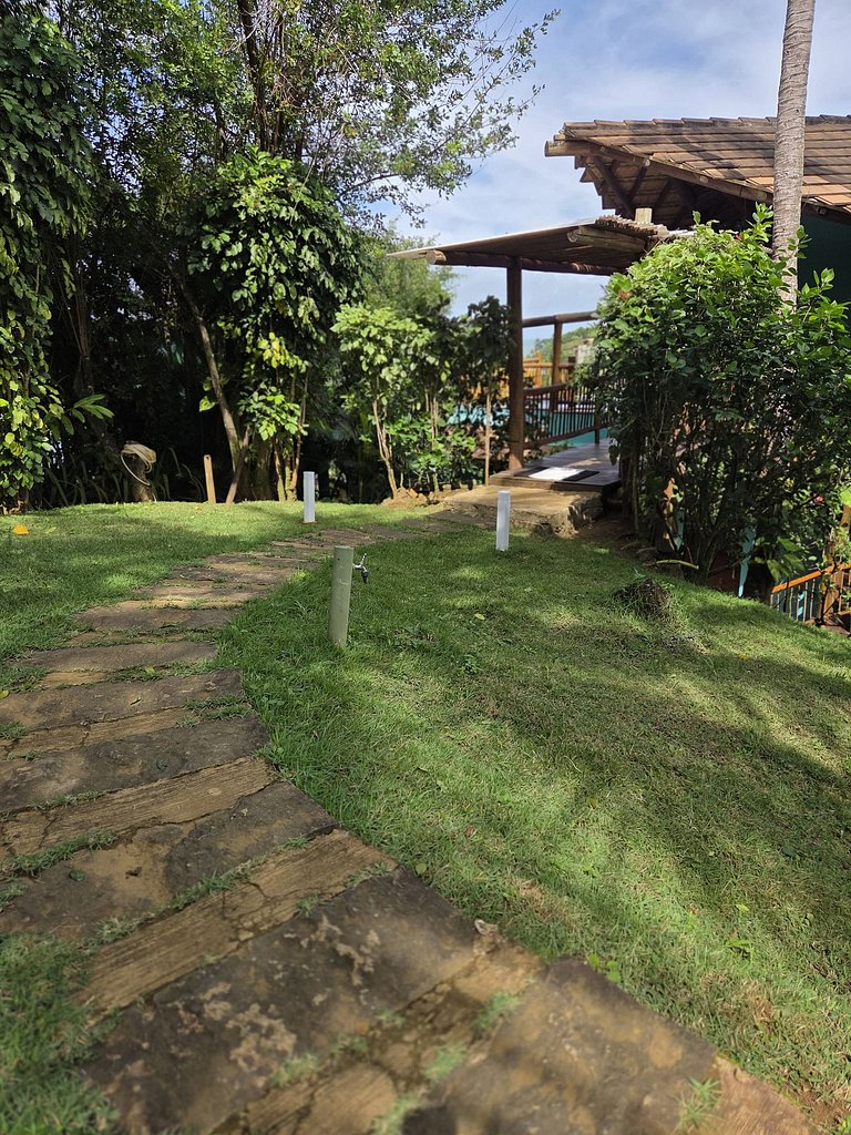 Itacaré Paradise: casa c/4 suítes, piscina e praia