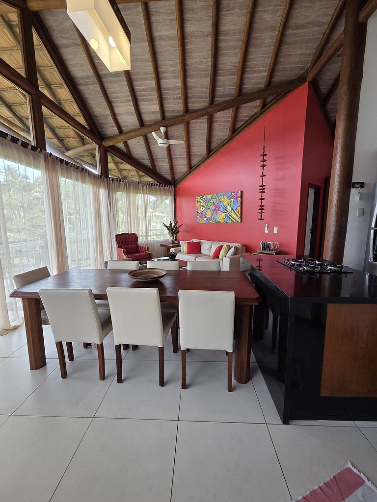 Itacaré Paradise: casa c/4 suítes, piscina e praia