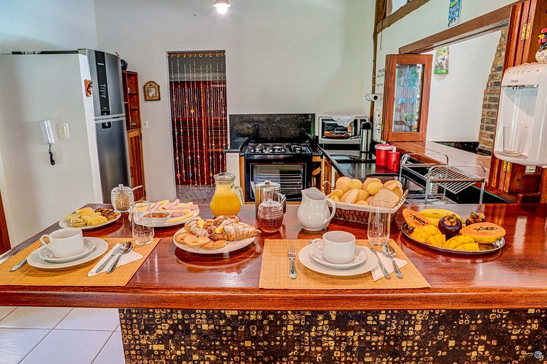 Casa Clareia: Piscina e próximo da Praia da Concha