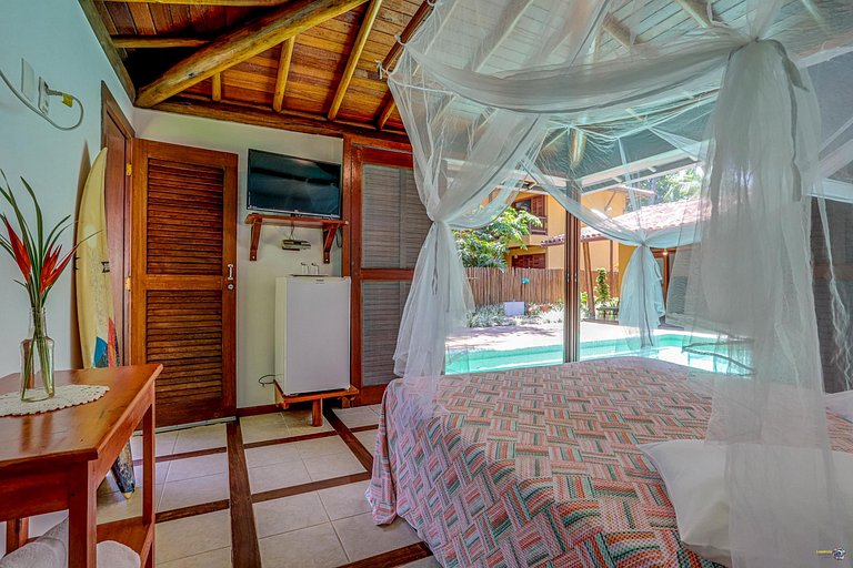 Casa Clareia, para 12 pessoas c/ piscina e próximo da praia