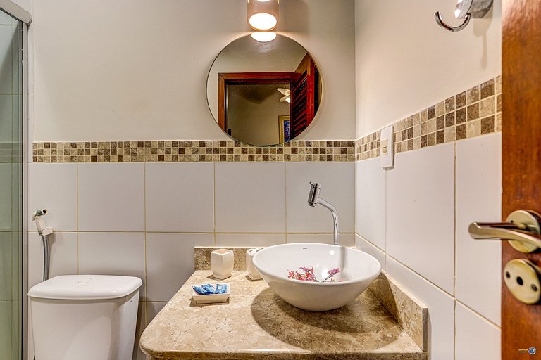 Casa Clareia: Piscina e próximo da Praia da Concha