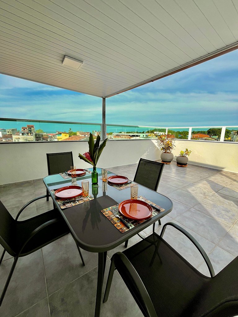 Terraço Ocean View | Estilo, vista e praticidade