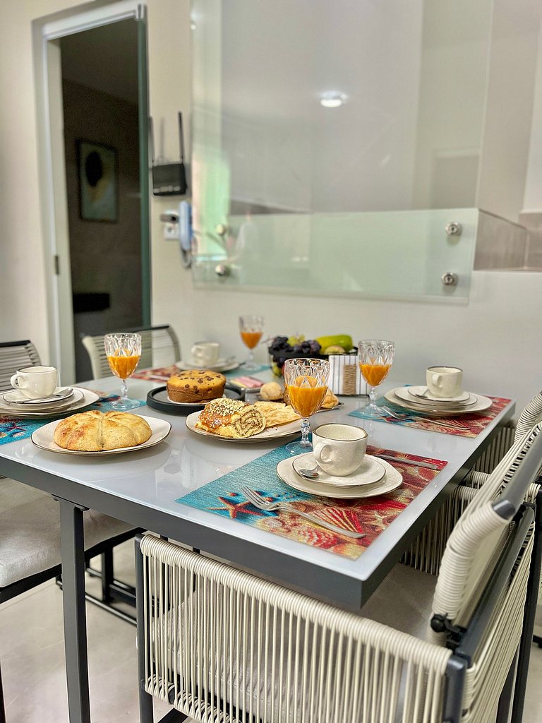 Terraço Ocean View | Estilo, vista e praticidade