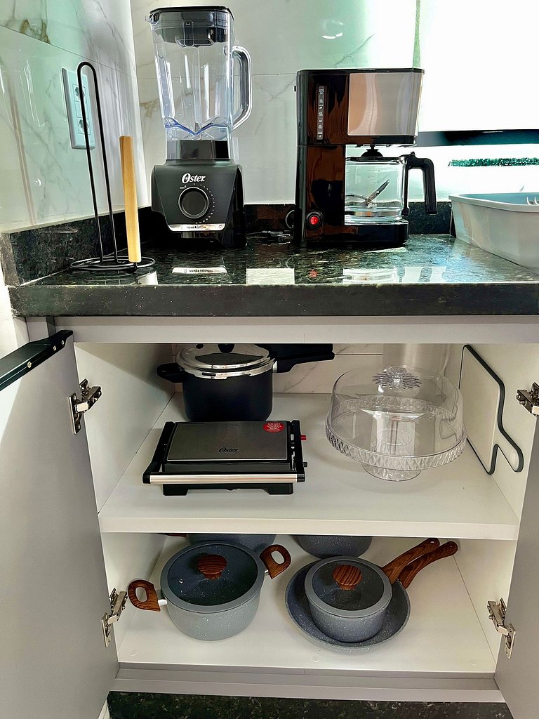 Terraço Ocean View | Estilo, vista e praticidade