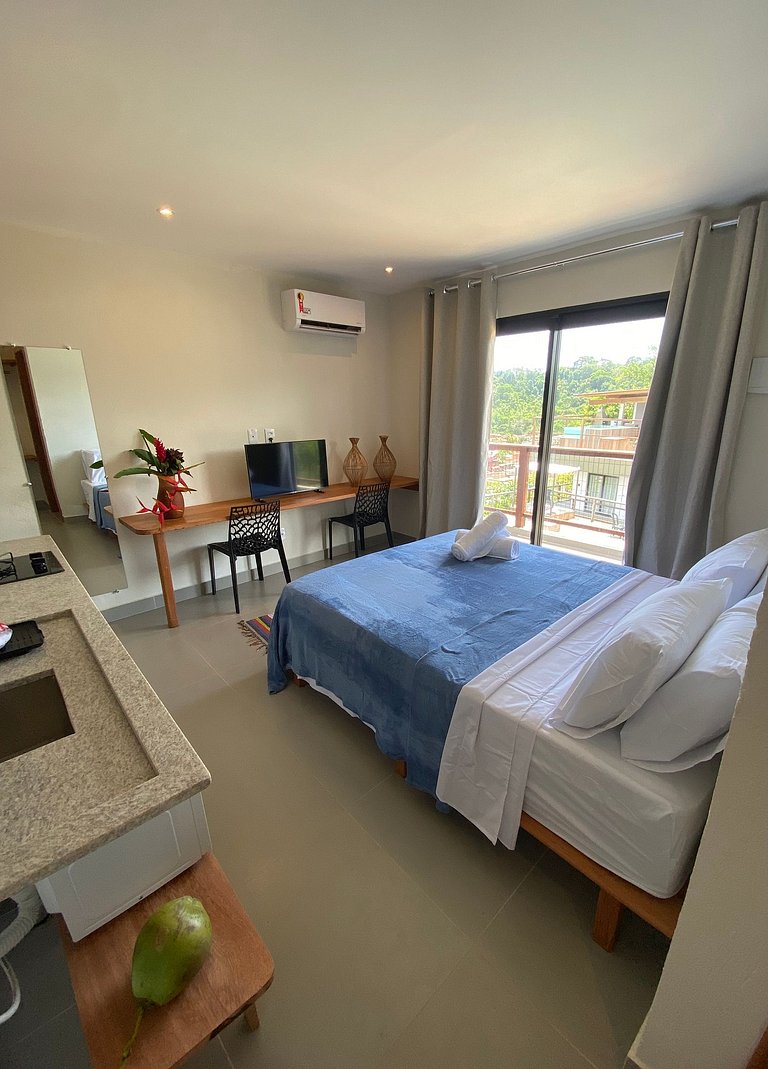 Visgo: Apê Superior Moderno Vista Piscina no Centro