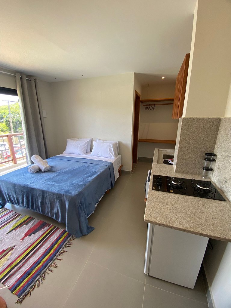 Visgo: Apê Superior Moderno Vista Piscina no Centro