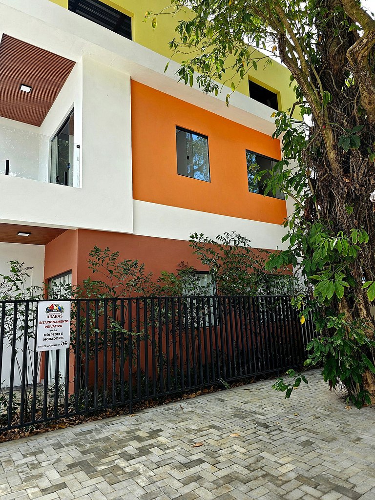 Apto com varanda na melhor localização de Itacaré