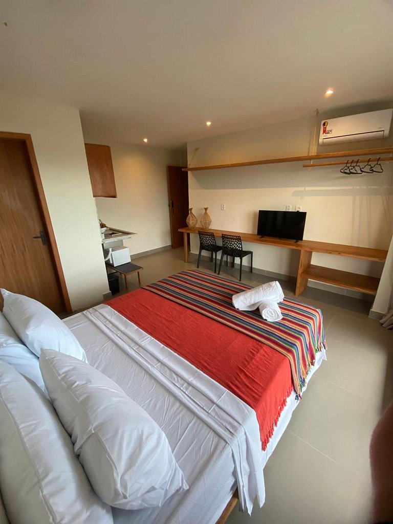 Visgo: Studio Superior com Vista Incrível do Mar