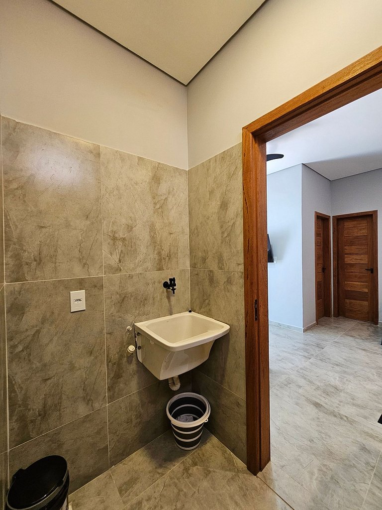 Apto Moderno: Ar, Cozinha e Praia da Concha