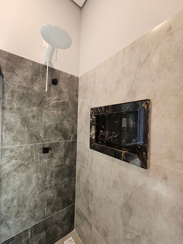 Apê Piso Superior na Concha | Ar, Wi-Fi e Cozinha