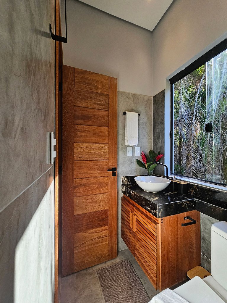 Apê Piso Superior na Concha | Ar, Wi-Fi e Cozinha