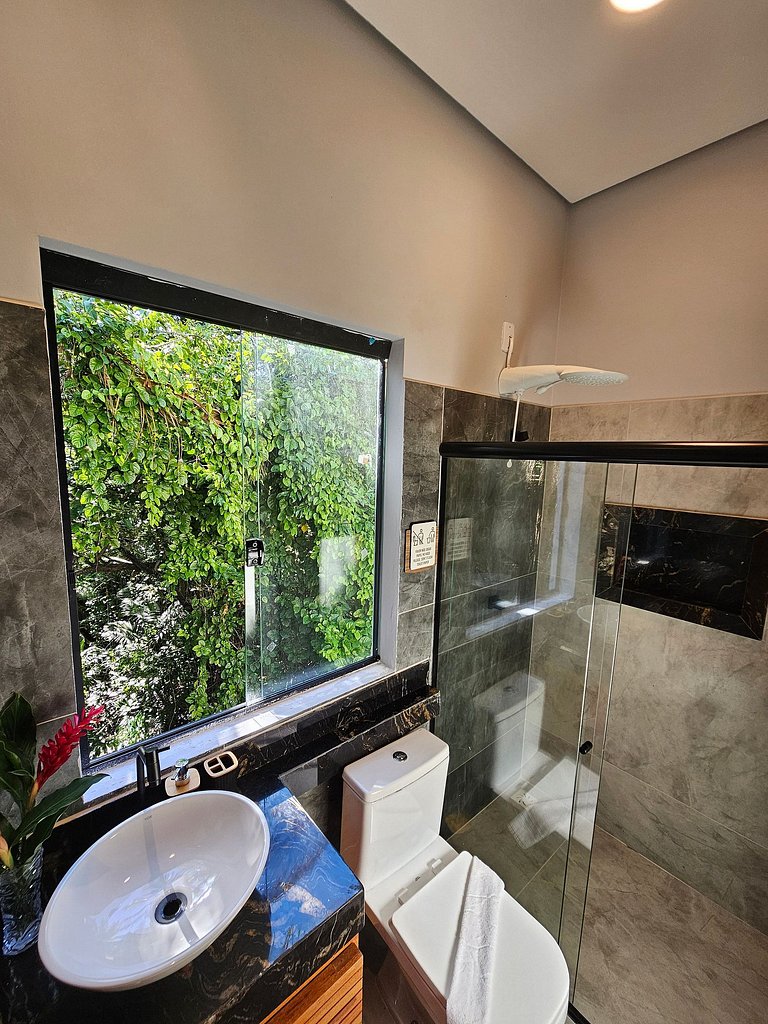 Apê Piso Superior na Concha | Ar, Wi-Fi e Cozinha