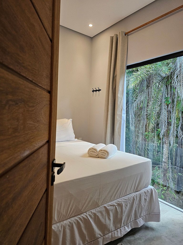 Apê Piso Superior na Concha | Ar, Wi-Fi e Cozinha