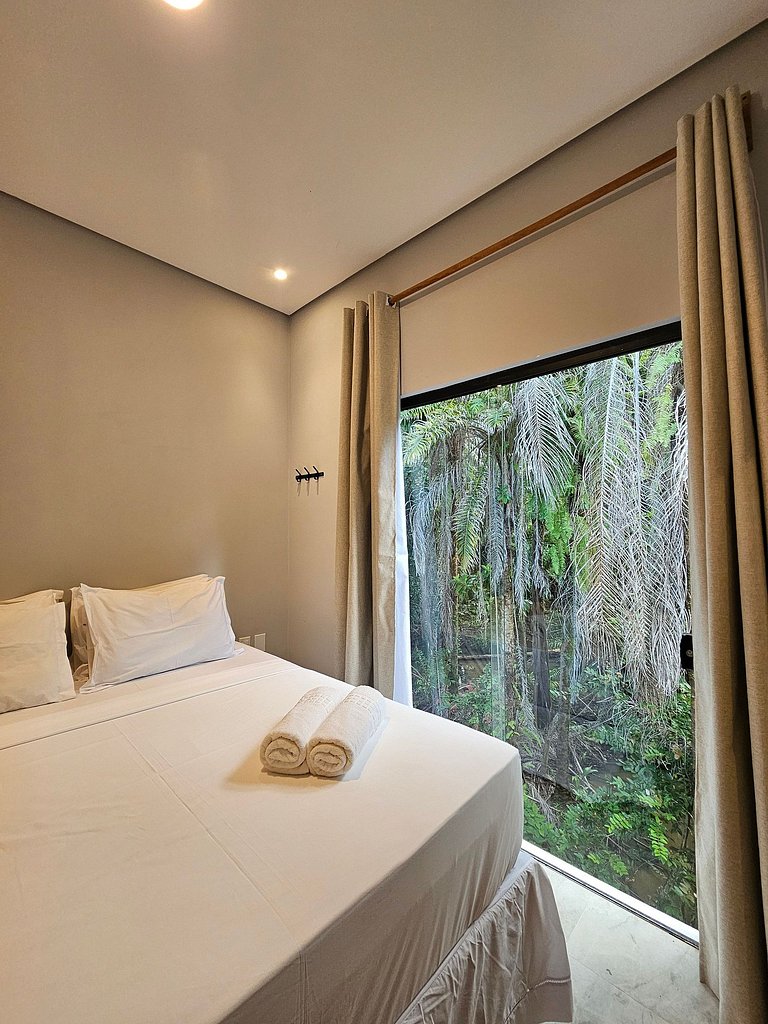 Apê Piso Superior na Concha | Ar, Wi-Fi e Cozinha