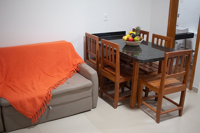 TC Flats | Varanda e Ótima Localização