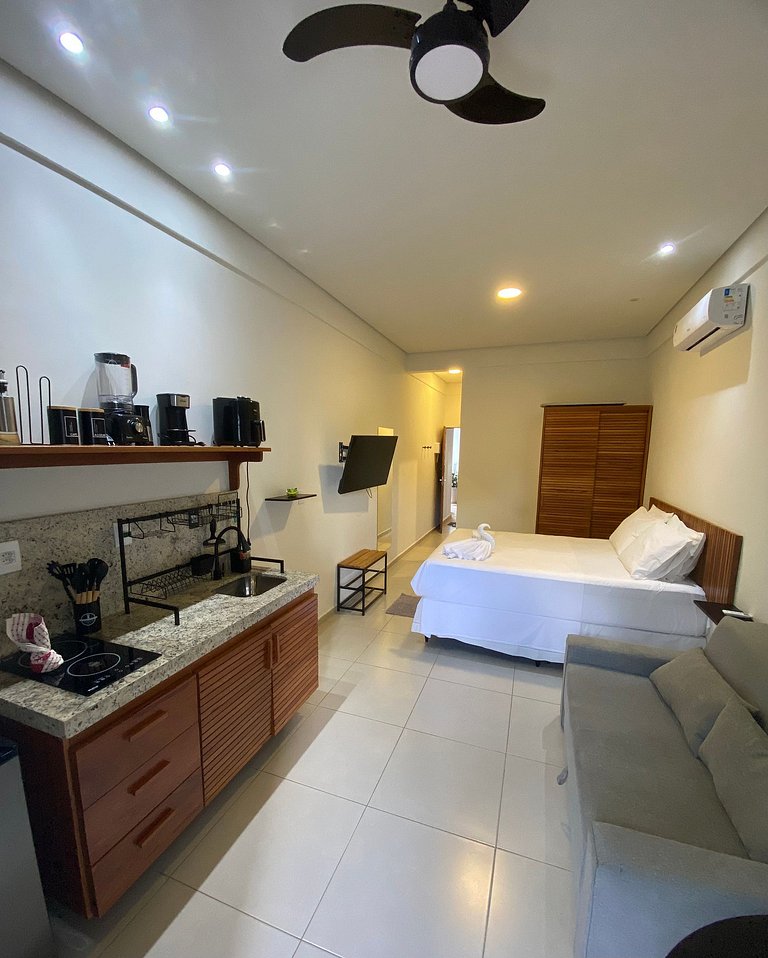 Studio Dendê - 100m from Concha Beach with Rooftop