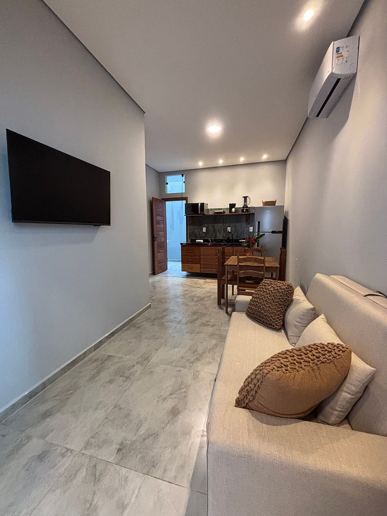 Studio novo, 5 minutos a pé da Pituba, Orla e Concha