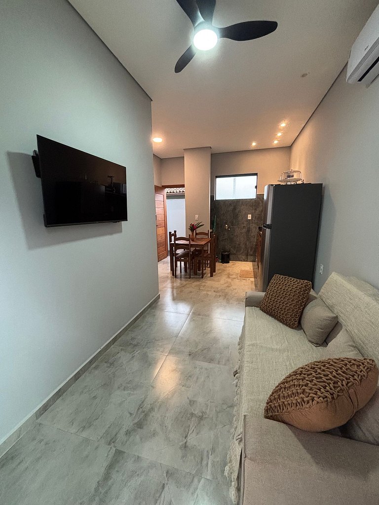 Apto com varanda na melhor localização de Itacaré