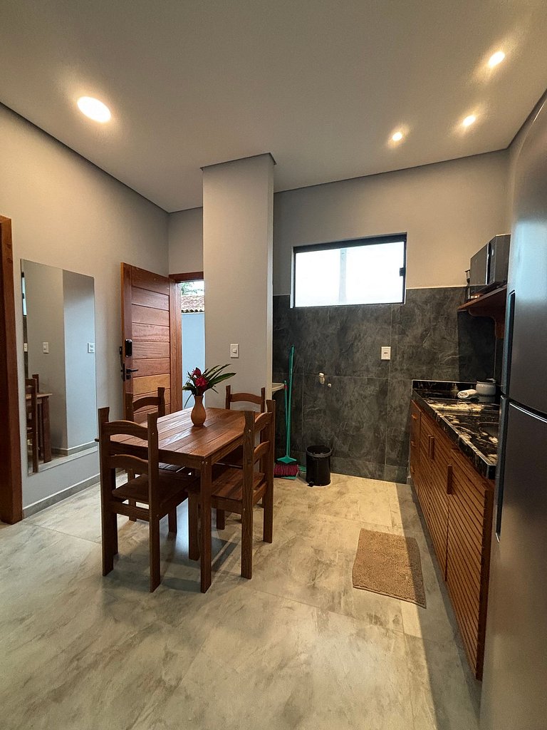 Apto com varanda na melhor localização de Itacaré