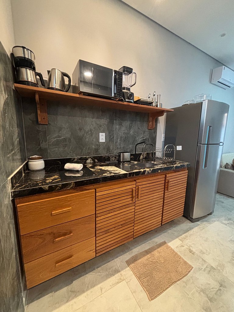 Apto com varanda na melhor localização de Itacaré